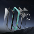 Case for iPhone 17 Pro Max, IP68 waterproof, SHELLBOX MagSafe, blue