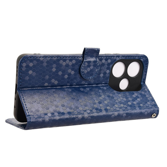 Flip case for Oppo A5 Pro 5G, Wallet Rhombus, blue