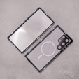 Magnetic Dual Glass MagSafe case for Samsung Galaxy S23 Ultra, black