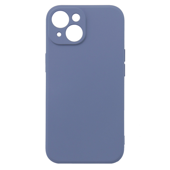 Case for iPhone 15 Plus, Silicone Lite, grey