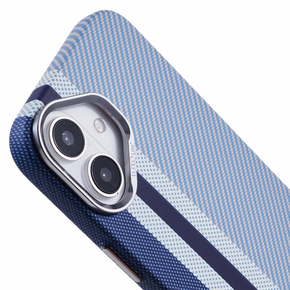 MagSafe's iPhone 16 Case, Carbon Fiber, blue