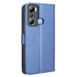 Flip case for Infinix Hot 20i, Wallet Smart Magnet Case, blue
