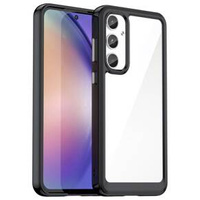 Case for Samsung Galaxy A55 5G, Fusion Hybrid, transparent / black