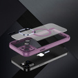 Case for iPhone 15 Plus, ERBORD Impact Guard, MagSafe, purple