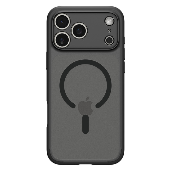 Spigen Ultra Hybrid MagSafe Case for iPhone 17 Pro Max, Frost Black