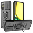 Case for Realme C67 4G, KickStand Camera Lens, black