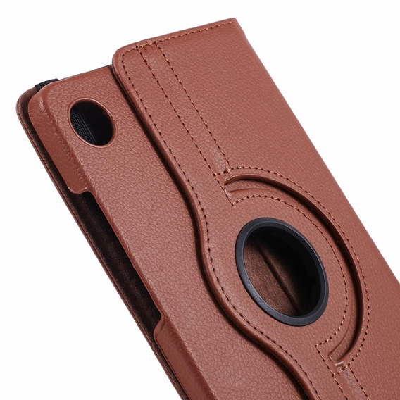 Case for Samsung Galaxy Tab A11 / A9, Rotating 360, brown