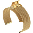 Milanese bracelet 18mm for Garmin Vivoactive 4S, Black