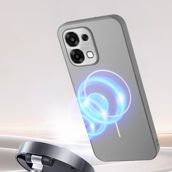 MagSafe case for Oppo A6 Pro 5G, titanium grey