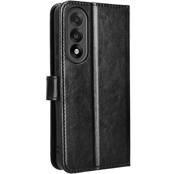 Flip case for OnePlus Nord 5, Crazy Horse Wallet, black