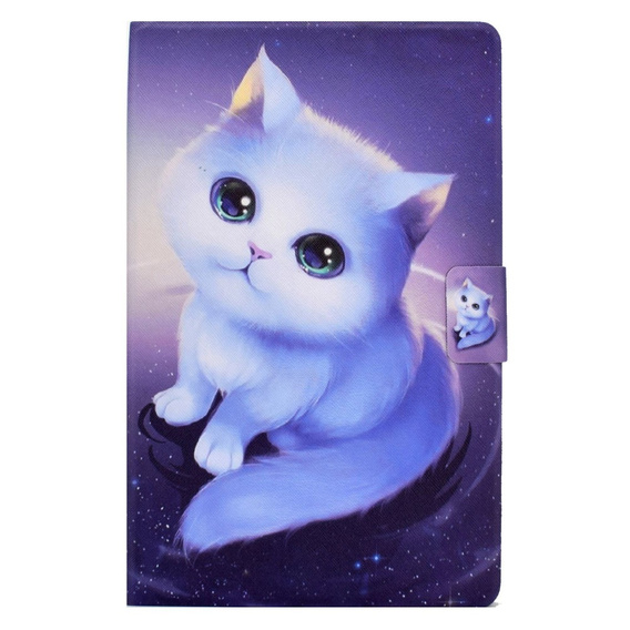 Case for Samsung Galaxy Tab A7 Lite, with flap, cat