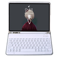 Bluetooth keyboard case for iPad 11" 2025 A16 (11 gen.) / iPad 10.9" 2022 (10 gen.), grey