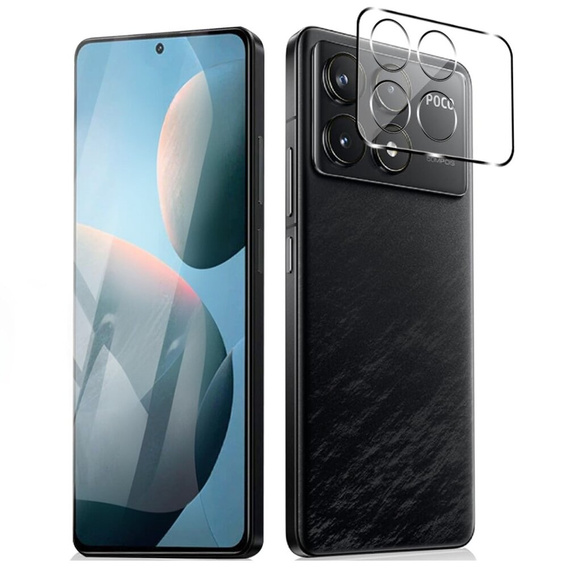 Tempered Camera Glass for Xiaomi Poco F6 Pro, transparent