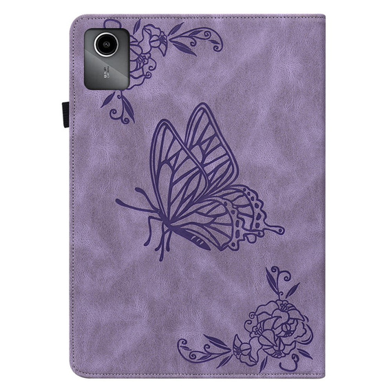 Case for Lenovo Tab M11, Butterfly, purple