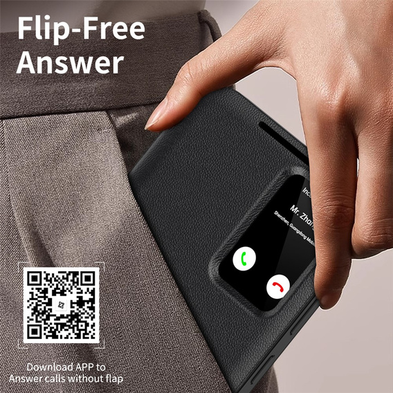 Smart View Wallet flip case for Samsung Galaxy S25 FE