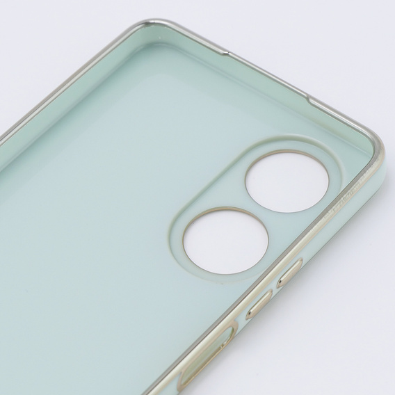 Case for Oppo A58 4G, Glamour CamShield, mint