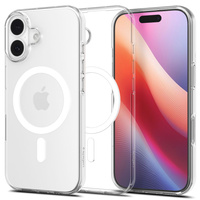 Spigen Case for iPhone 17, Liquid Crystal MagSafe, Clear/White