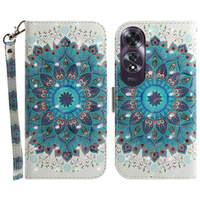 Flip case for Oppo A60, Wallet, Mandala Flower