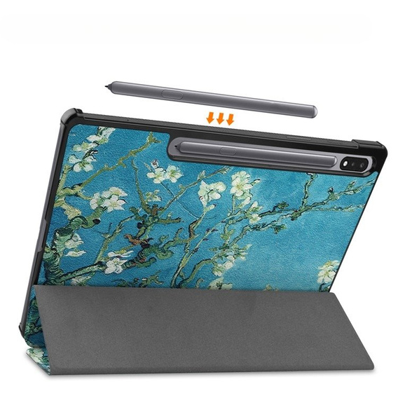Case for Samsung Galaxy Tab S9 Plus, Smartcase, sakura