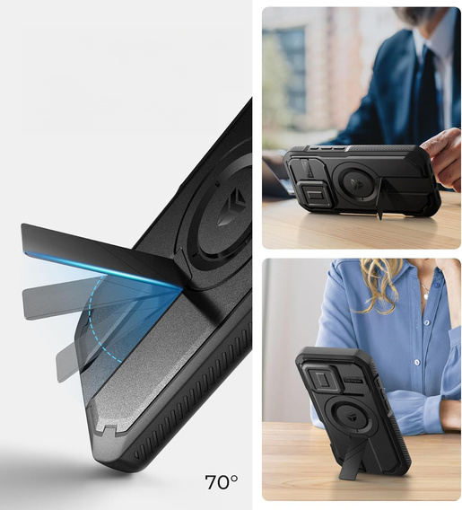Dexnor CamProtect MagSafe Armoured Case for iPhone 16 Pro