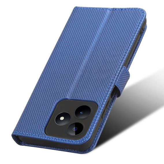 Flip case for Realme Note 50, Wallet Smart Magnet, blue