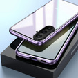 Case for Samsung Galaxy A36, Magnetic Dual Glass, purple