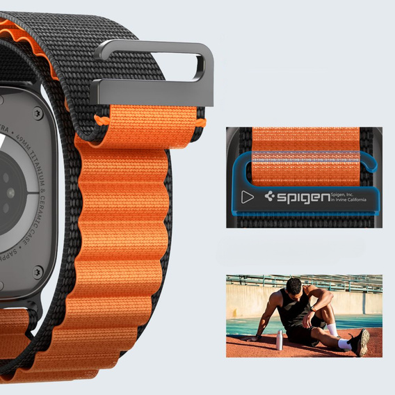 Spigen WBF1 Band for Apple Watch 8/9/10/11/SE/Ultra 1/2 (44/45/46/49 mm)