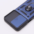 Case for Motorola Moto G54 5G, CamShield Slide, blue