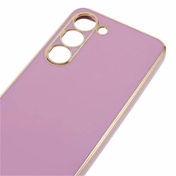 Case for Samsung Galaxy S24, Glamour CamShield, purple