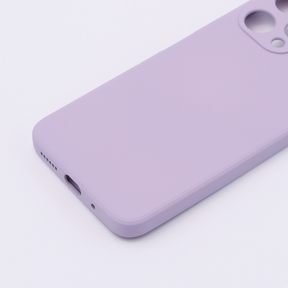 Case for Xiaomi Redmi 12, Silicone Lite, purple
