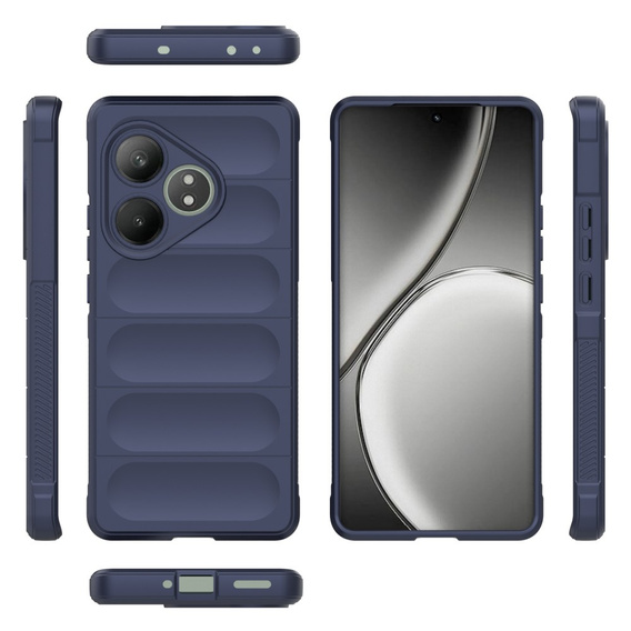 Case for Realme GT 6 / 6T, Gaming Shockproof, dark blue