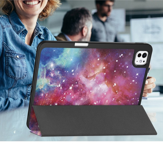 Case for iPad Pro 11 2024, Smartcase, galaxy
