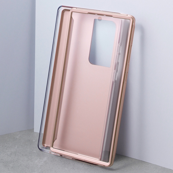 Case for Samsung Galaxy S23 Ultra, Suritch Full Body, pink rose gold