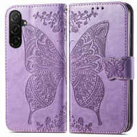 Flip case for Samsung Galaxy A26, Butterfly, purple