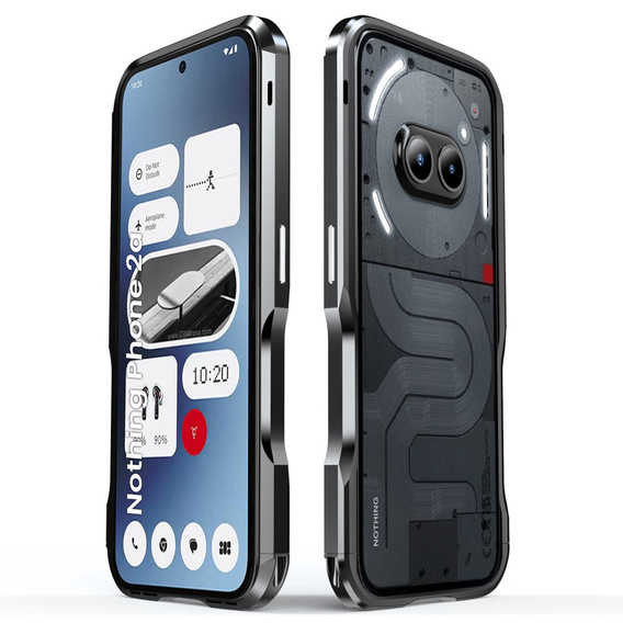 Case LUPHIE for Nothing Phone 2a / 2a Plus, Armor Bumper, black
