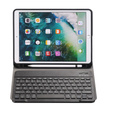 Case + keyboard iPad 7/8/9 10.2 2019/2020/2021, Pen Slot, black