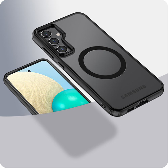 Case for Samsung Galaxy S23 FE, Fusion Hybrid Case, for MagSafe, black
