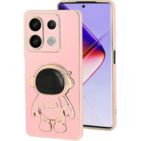 Case for Infinix Note 40 Pro, Astronaut, pink