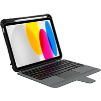 Case + keyboard iPad 10.9 2022, NILLKIN Bumper Pen Slot, black