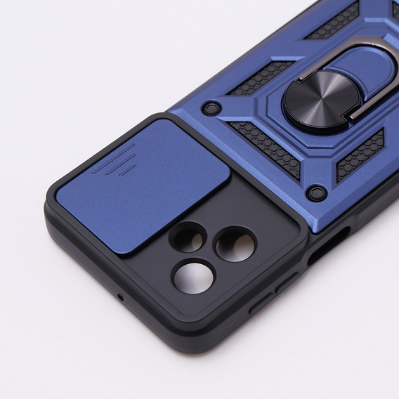 Case for Motorola Moto G54 5G, CamShield Slide, blue