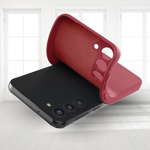 Case for Samsung Galaxy S23 5G, Silicone Lite, red