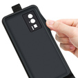 Flip case for Poco F5 Pro 5G, Flip, black