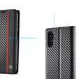 Flap case for Samsung Galaxy A26, Carbon LC.IMEEKE, black