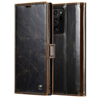 CASEME flip case for Samsung Galaxy Note 20 Ultra, Waxy Textucoffee, coffee