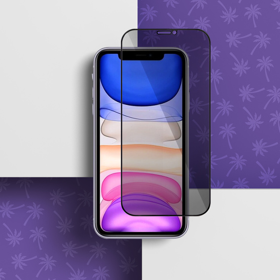 Shy Palm Privacy Tempered Glass for iPhone 11