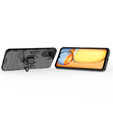 Case for Xiaomi Redmi 13C / Poco C65, Kickstand Ring, black