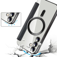 Flip case for Samsung Galaxy S23 FE, RFID Wallet MagSafe CamShield, black