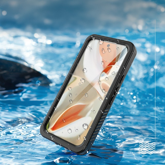 IP68 Waterproof Case for Google Pixel 9, Redpepper, black