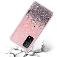 Case for Xiaomi Mi 10T 5G / Mi 10T Pro 5G, Glittery, light pink