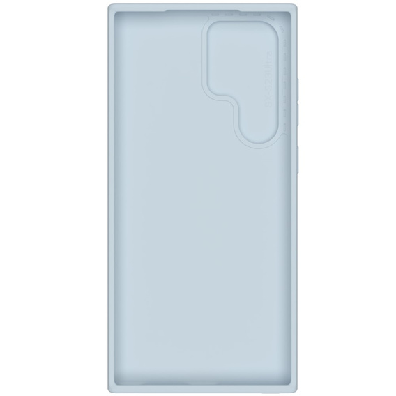 NILLKIN Case for Samsung Galaxy S23 Ultra, Silicone CamShield Case for MagSafe, blue